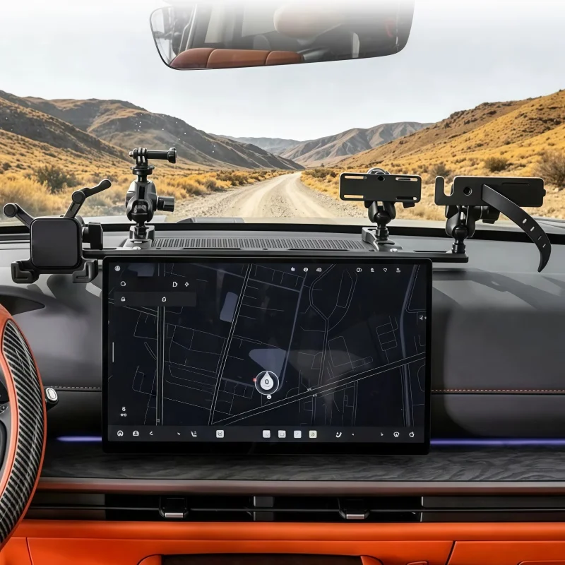 Fit for GWM Haval H10 Car Central Control Dashboard Multifunctional Integrated Phone Bracket Car Interior Modification Supplies