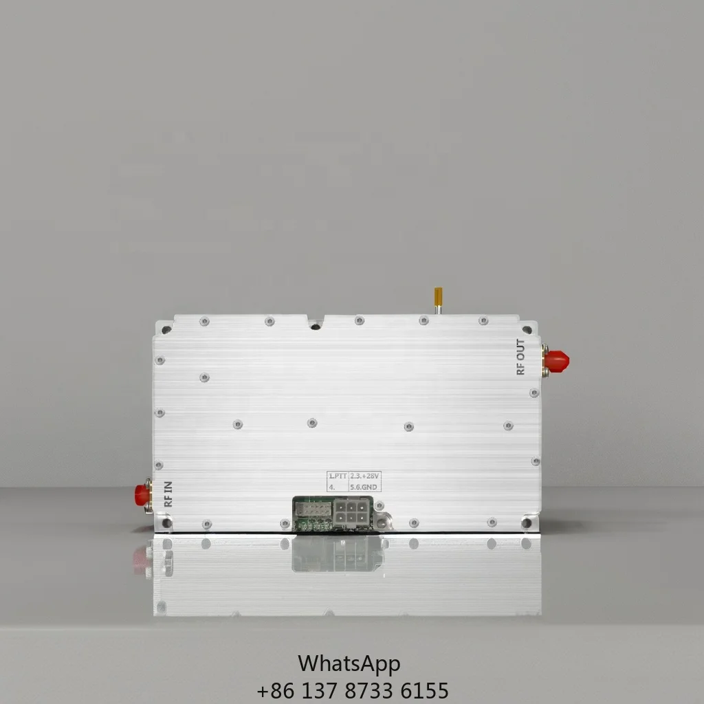 Professional 50W 300-2000MHz Solid-state High-power Continuous Wave Wideband RF Amplifier Module Amplifier Module For EMC