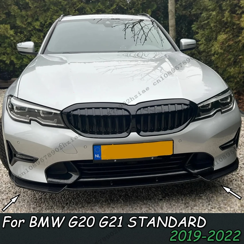 

Maxton Style Front Bumper Lip Splitter For BMW 3 Series G20 G21 320i 325i STANDARD 2019-2022 Bumper Diffuser Body Kit Tuning ABS