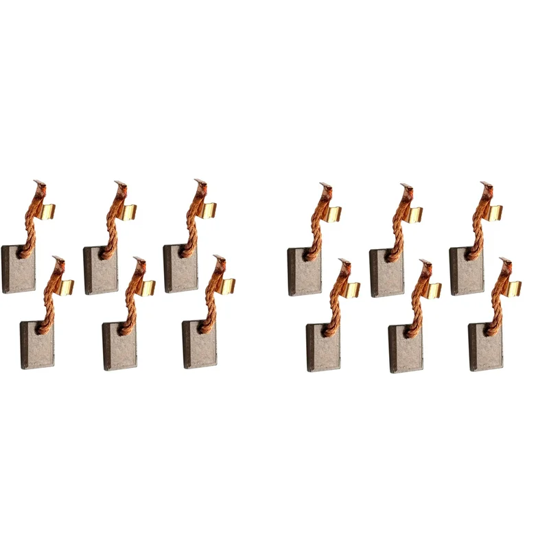 

12 упаковок прочных угольных щеток CB-440, сменные угольные щетки для CB-440 CB-448 CB-436 195021-6 194427-5