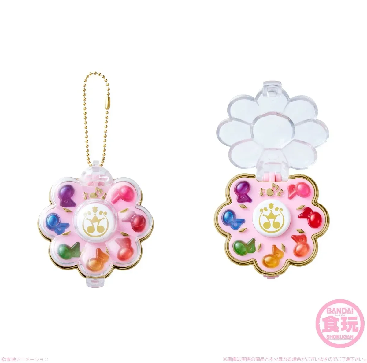 ญี่ปุ่นแท้ Gacha Scale รุ่น Magical DoReMi Transformer Candy กล่องน่ารักจี้ Action Figure ของเล่น