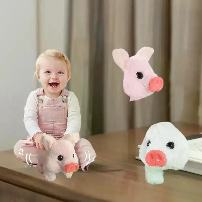 

Simulated Electric Piglets Plush Realistic Toy Can Walk Bark Electronic Pet Toys Cute Gifts For Kids