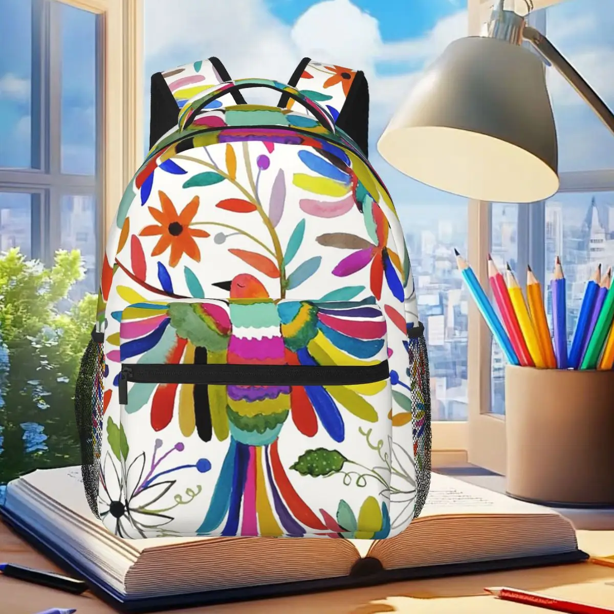 

Рюкзак Otomi Bird, студенческий рюкзак для мальчиков и девочек, детская школьная сумка, сумки на плечо для ноутбука для мужчин и женщин