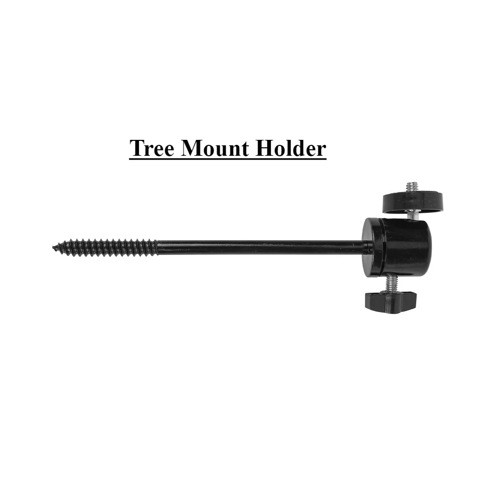 Heavy-Duty Camera Tree Mount with 1/4 Inch Screw, Perfect for Hunting, Easy Installation, Durable Steel Construction