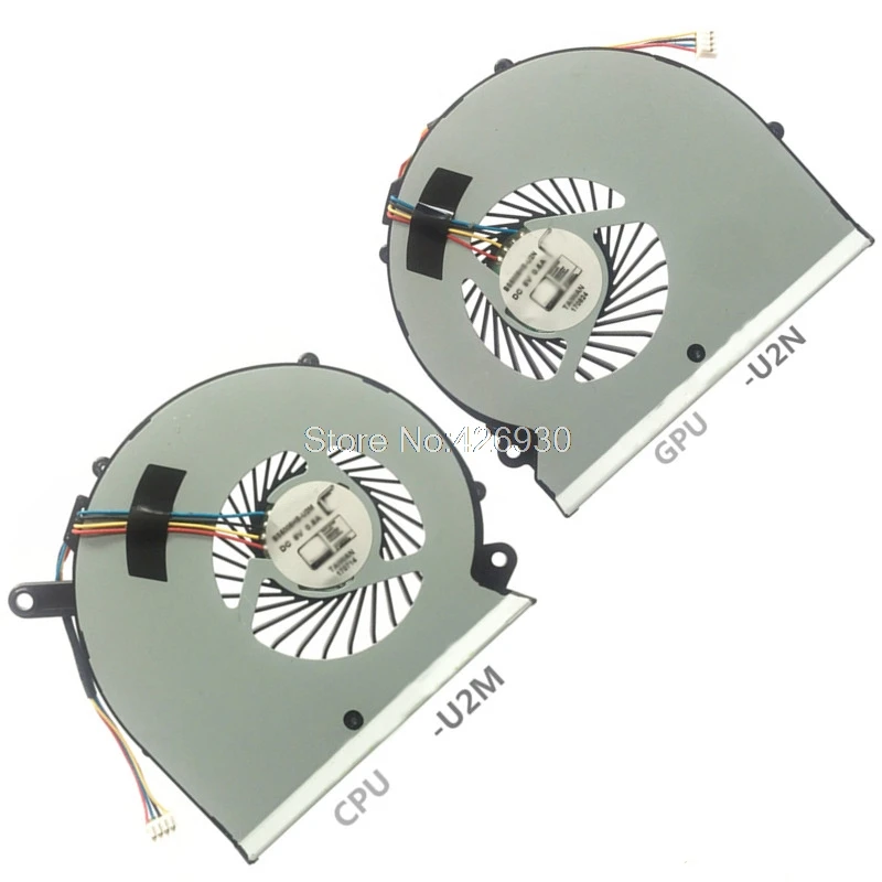 

15W 15X CPU FAN For Gigabyte RP64W For Aero 14 14-W 14-K 14-W6 14-W7 For Aero 15 CPU GTX1050 BS5005HS-U2N BS5005HS-U2M New