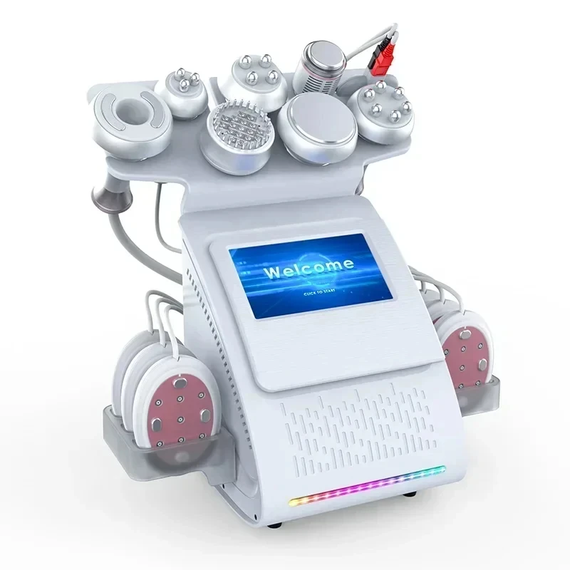 The Latest 9 In 1 80k Ultrasonic Cavitation Vacuum RF+EMS Laser Weight Loss Muscle Stimulation 2024