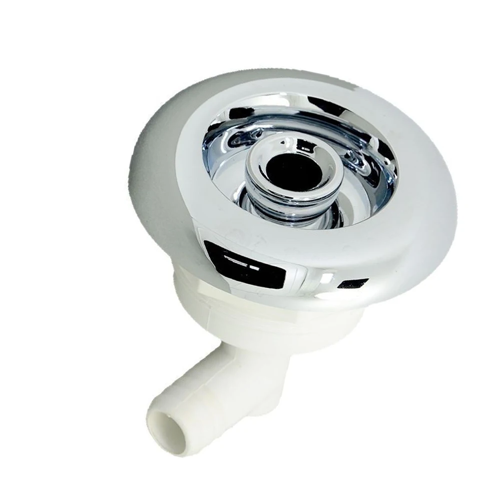 ABS Stainless Steel SPA Massage Tub Water Outlet Nozzle 65mm Opening Pool Jet Fitting For Bathtub Swimming Pool Accessories