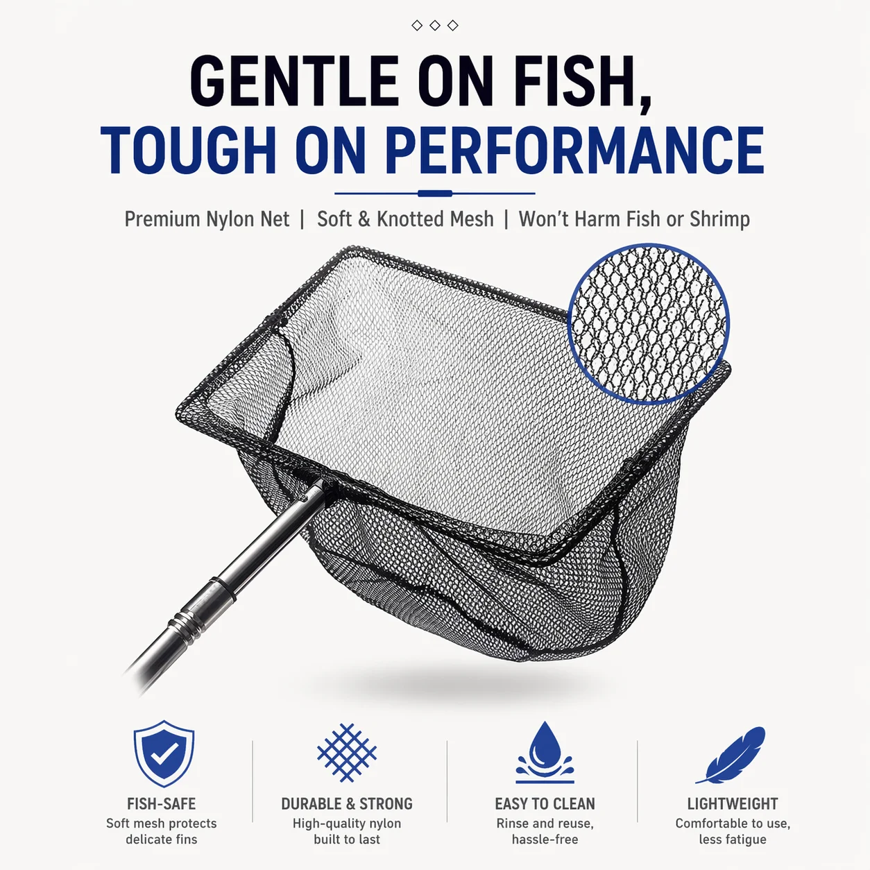 Telescopic Fish Net Aquarium S - Aquarium Fishland review and price