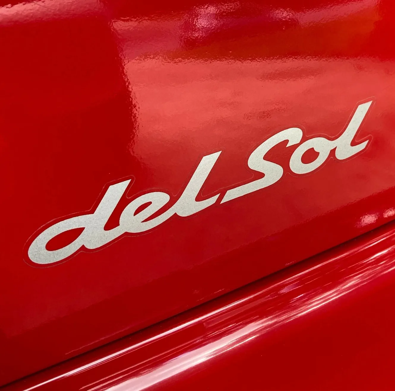 

Self Adhesive Honda CRX Del Sol Logo Decals Stickers