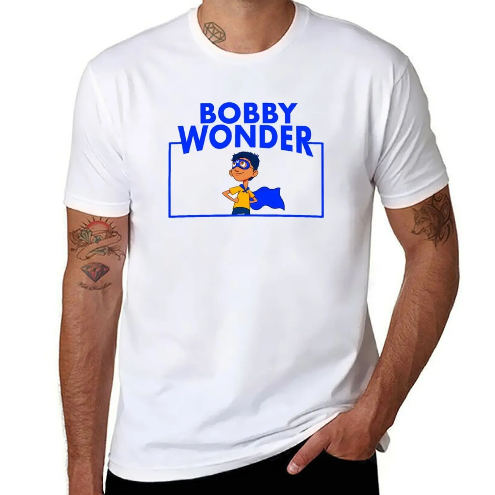 

Bobby Wonder Character T-Shirt essential t shirt t shirts for man cotton T-Shirt
