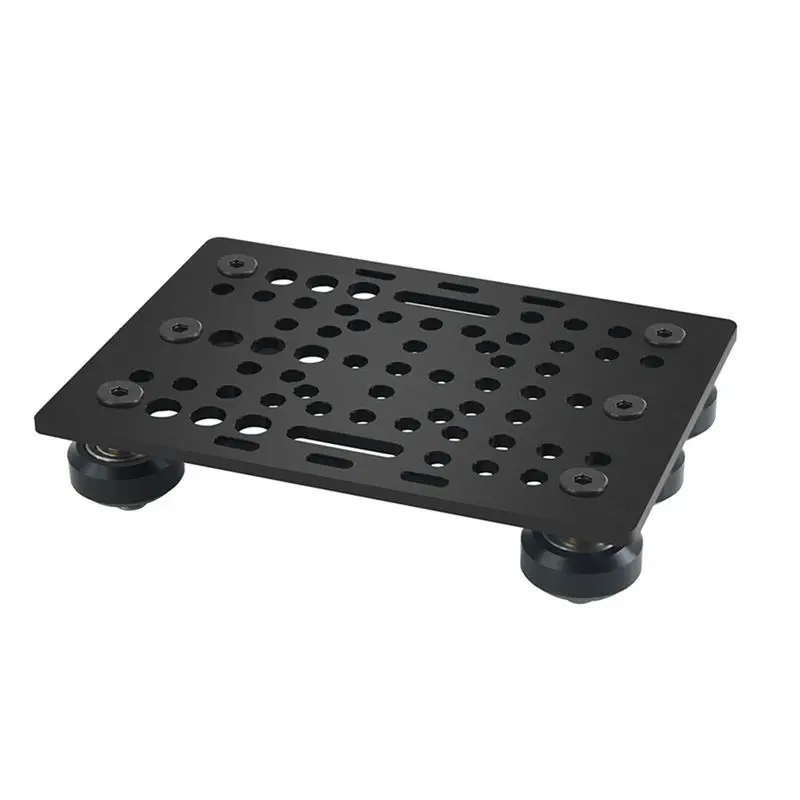 A84E-6X V-Slot Gantry Plate Set 20-80Mm With V-Slot Solid V Wheel POM Kit For Profiles CNC Machine Part 3D Printer Parts