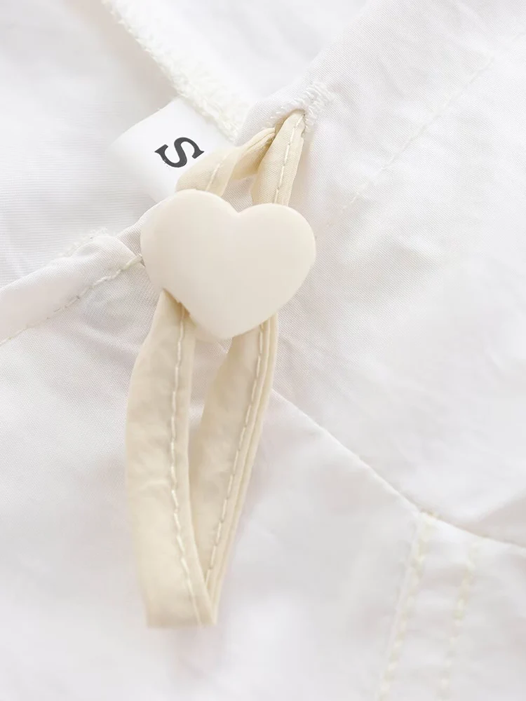 Veste courte à capuche en nylon avec fermeture éclair pour femme, style européen, nouvelle mode, tempérament polyvalent, style simple