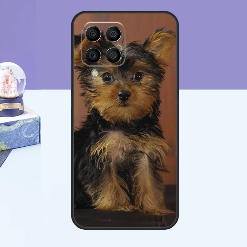 Yorkshire Terrier Dog Puppy Case For Samsung Galaxy M31 M51 M32 M52 M12 M13 M23 M33 M53 M14 M34 M54 M30s M31s M20 Cover