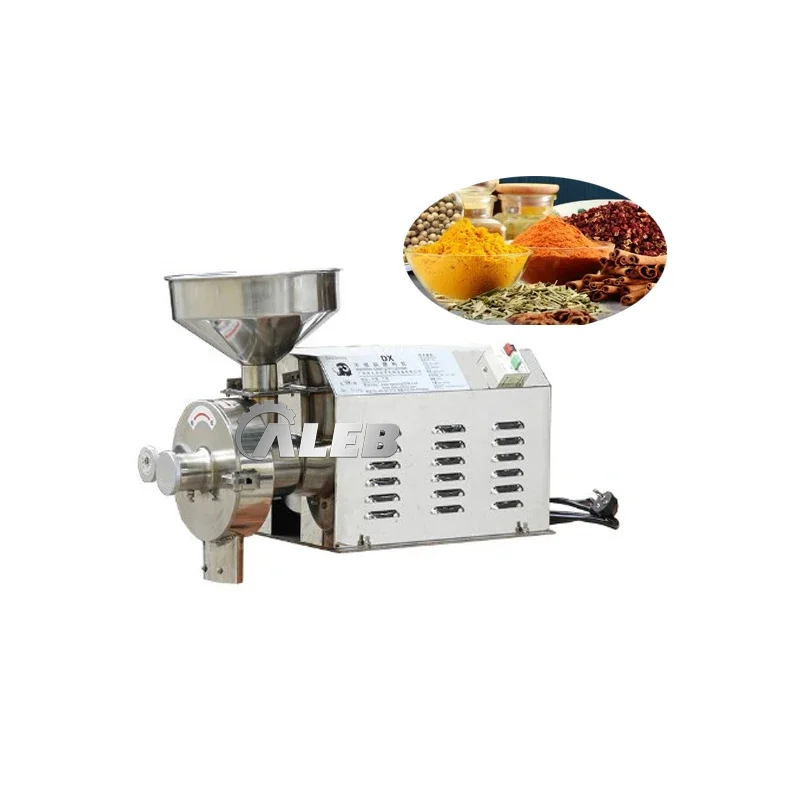 Sale Commercial Electric Buckwheat Dry Corn Rice Spice Malt Maize Flour Wheat Grain Barley Sorghum Grinder Mill Miller Machine