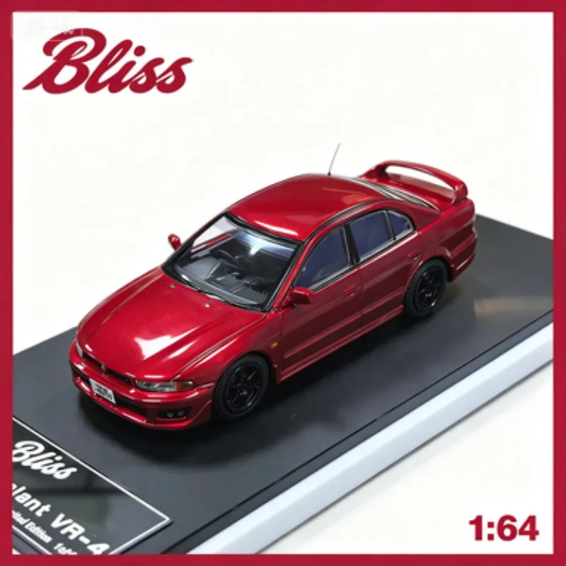 

Bliss 1:64 Mitsubishi Racing Red, Cast Alloy Car Model, Boys' Gift, Adult Collection Piece, Holiday Gift.
