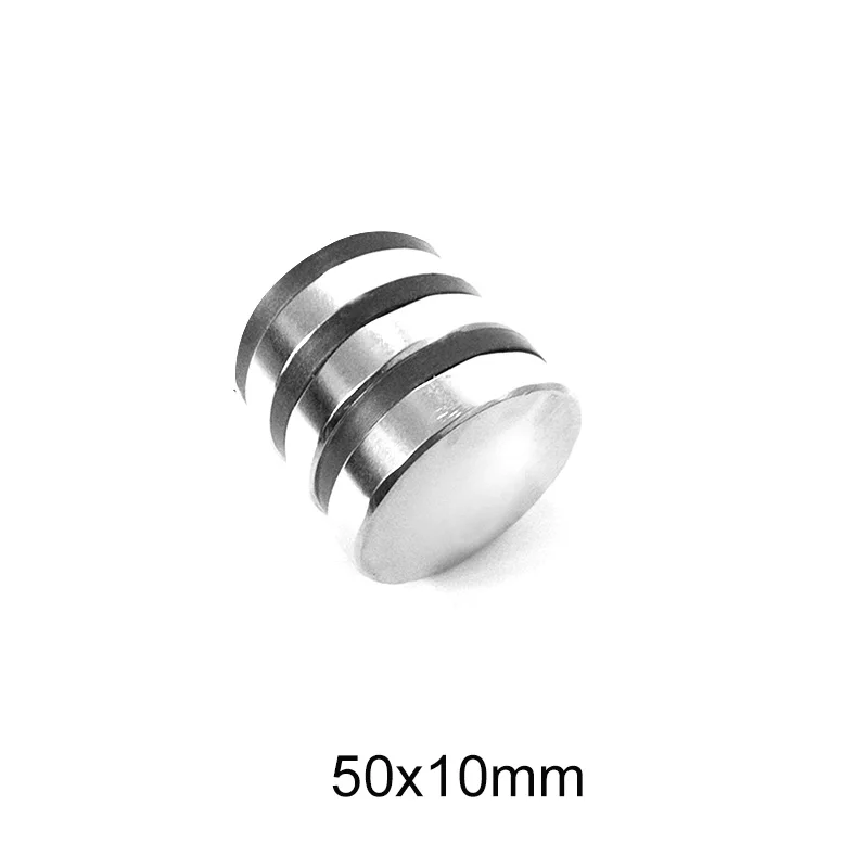 50x10 mm Powerful Magnet 50mmx10mm For Home Refrigerators, Offices DIY 50x10mm Big Round Magnet 50*10 mm