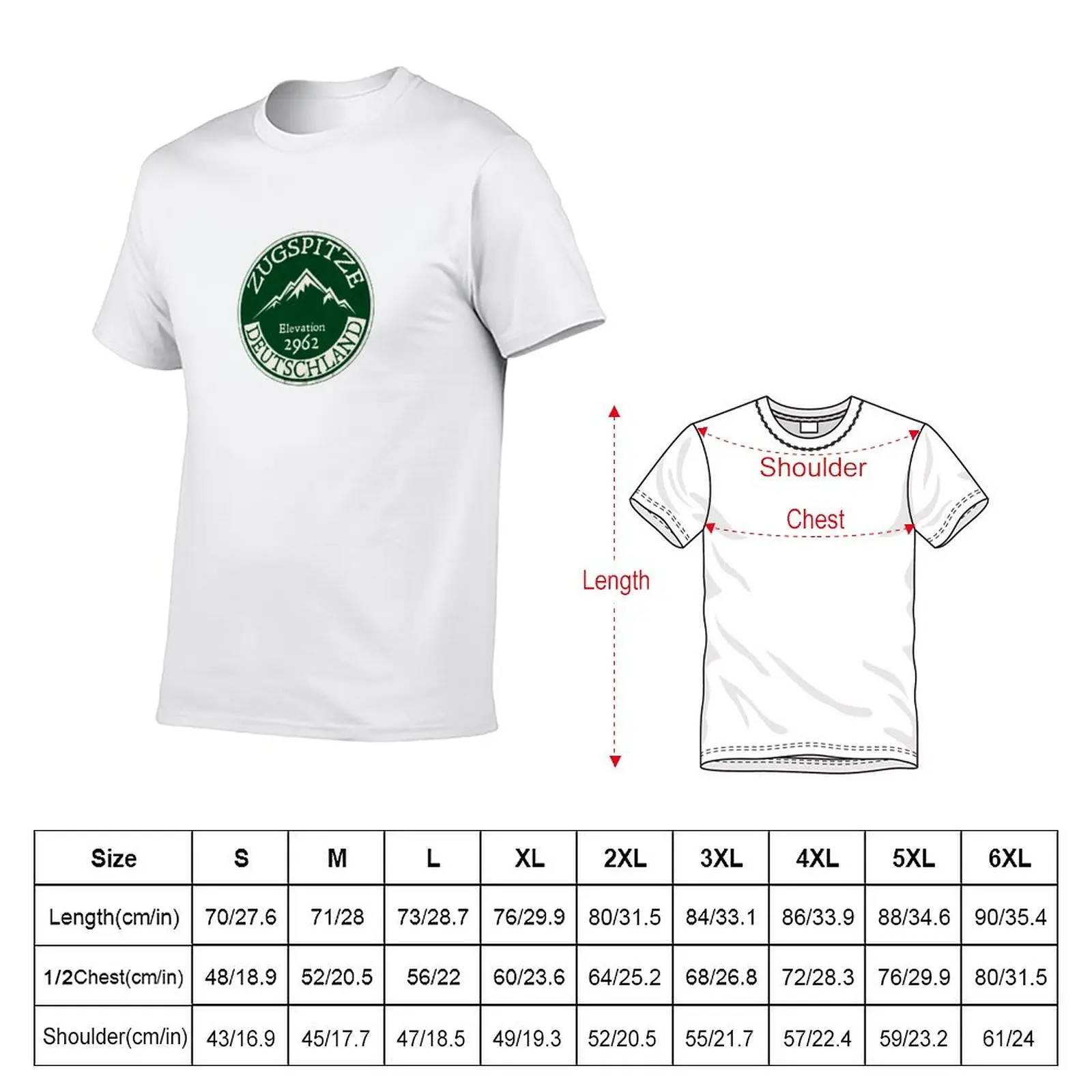 Ski ZUGSPITZE Deutschland Skiing Mountain Germany Garmisch-Partenkirchen T-Shirt quick-drying t-shirt workout shirts for men