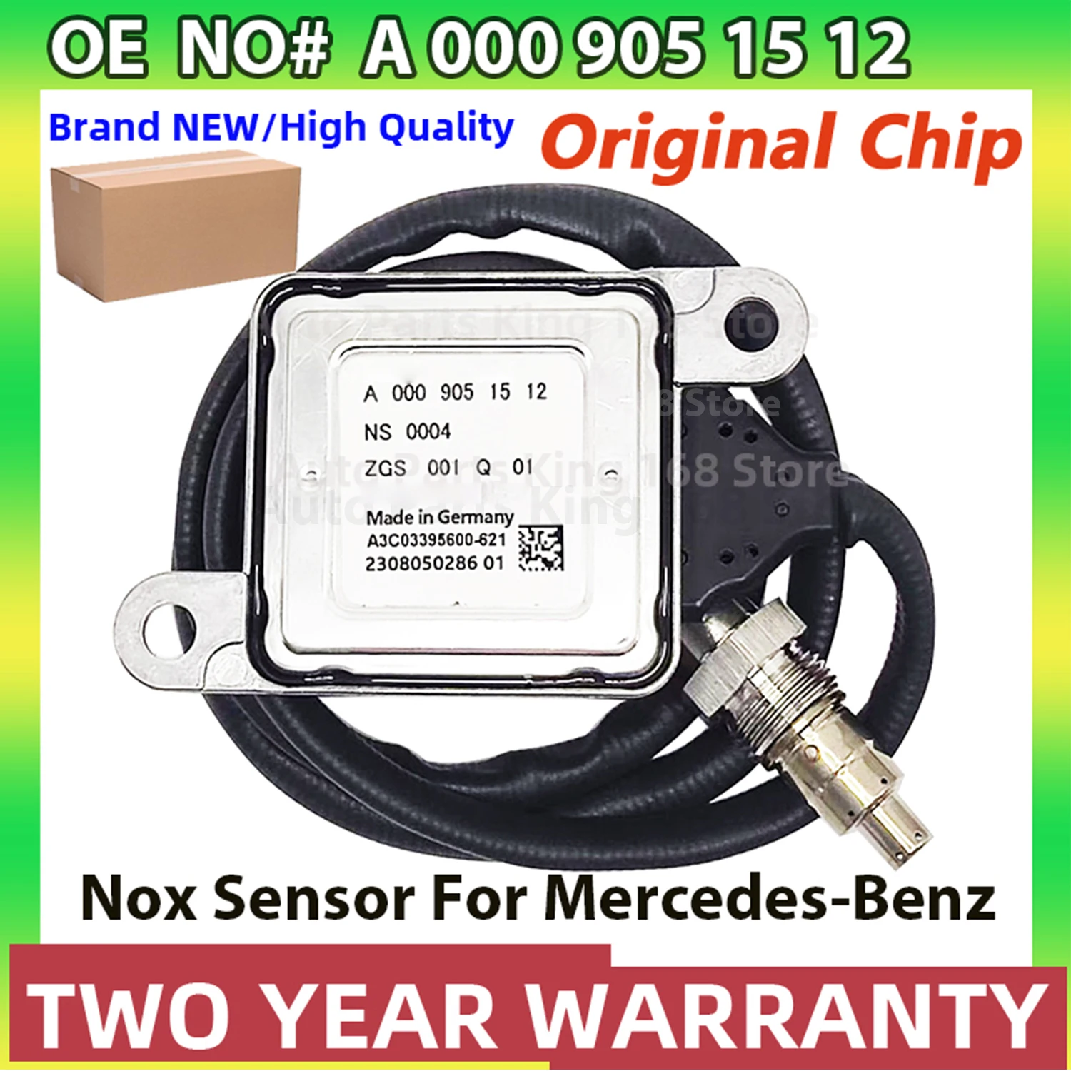 

A0009051512 Original New Nitrogen Oxide NOx Sensor for Mercedes-Benz MI G l W164 X164 W166 X166 C166 W205 C205