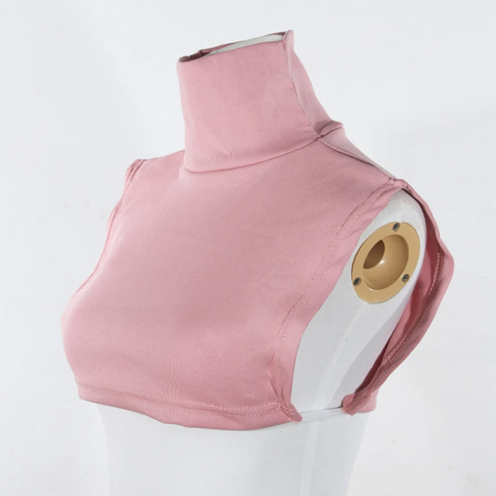 Elegant Round Neck Fake Collar Bottoming Scarf Removable Detachable High Collars Bottoming Clothing Accessories