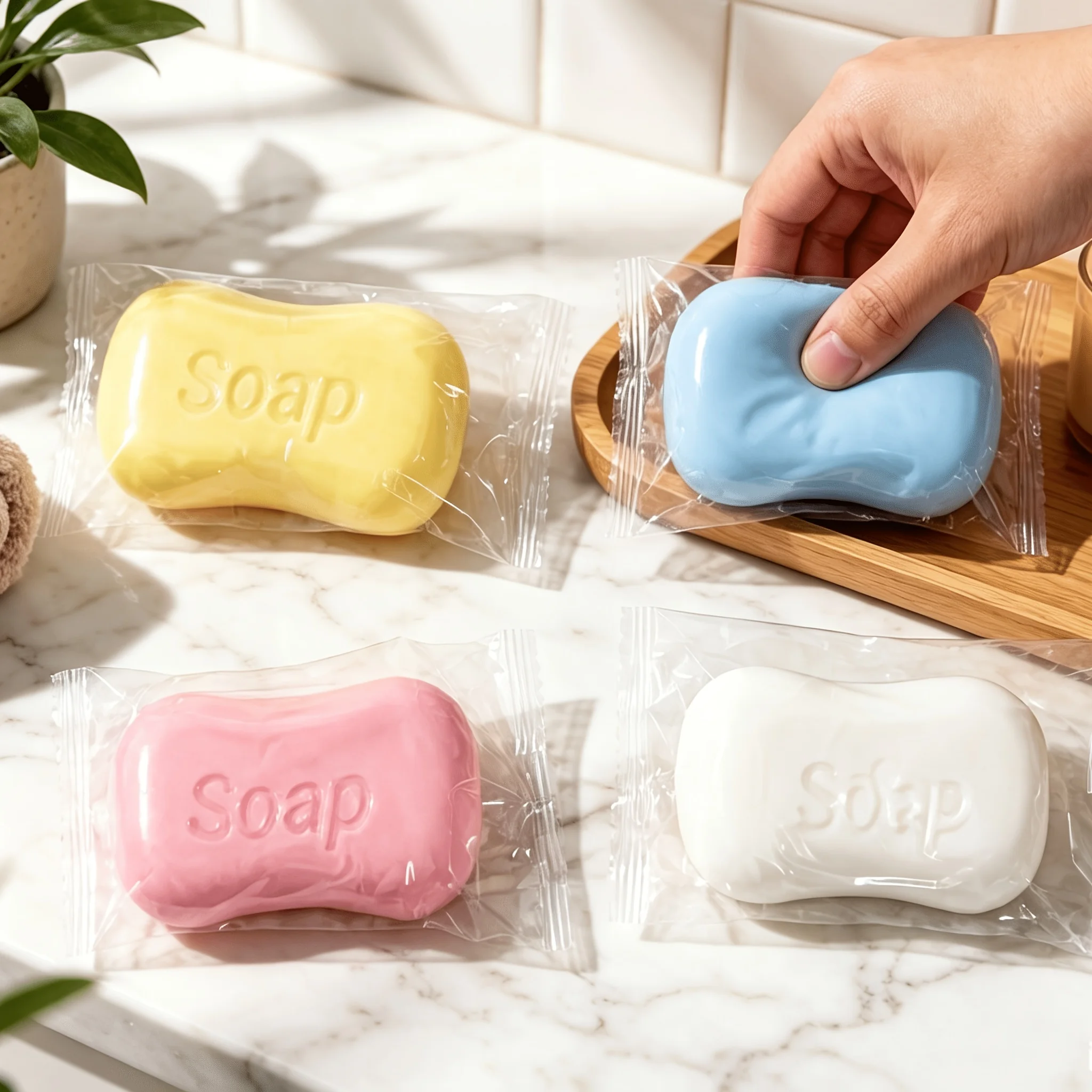 1 Piece of Randomly Colored Soap-Shaped Squishy Toy, Soft and Stretchy, Slow Rebound, Novelty Style, Desktop Decoration, Birthday Gift, Party Favor, Small Party Gift