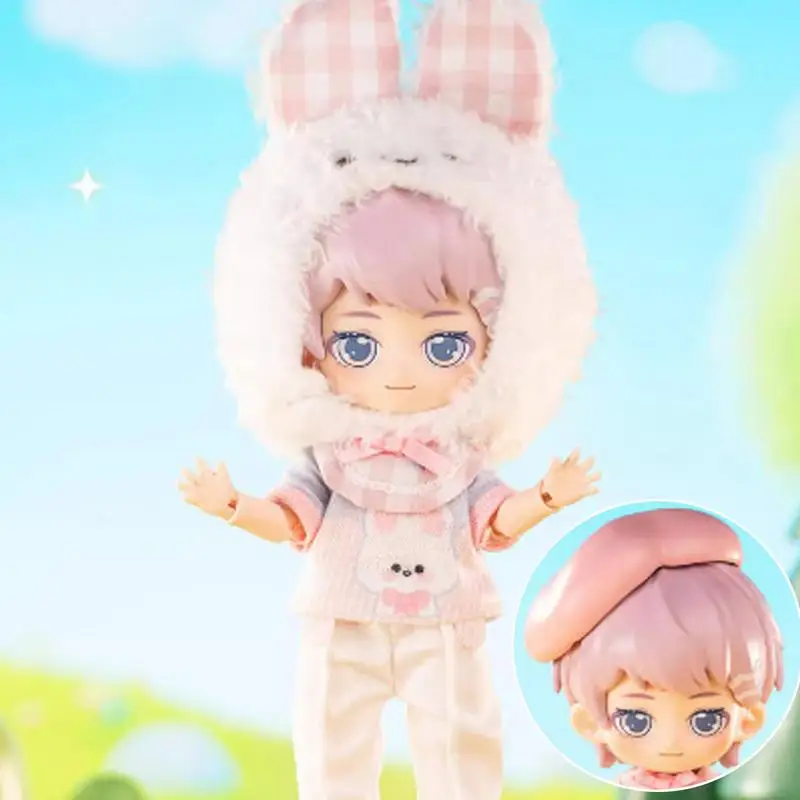 

Cute Bjd Doll Action Figure Doll Collectibles Cute Movable Joint Doll Bjd Desktop Ornament Collection Toy For Girls Christmas