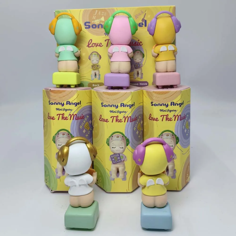 Sonny Angel Love The Music Series Blind Box Mini Figuur Ornamenten Pop Leuke Fans Kindercollectie Mysteries Geschenken Speelgoed