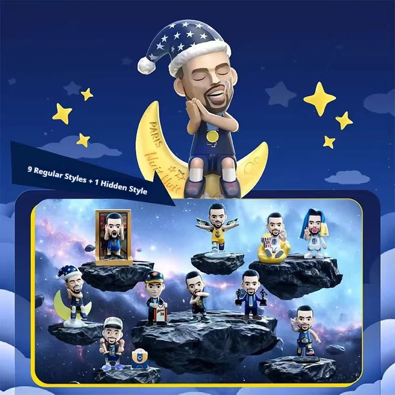 

Новая спортивная серия знаменитостей Карри, фигурка, слепая коробка, игрушки, баскетболист, милые аниме-модели, куклы, подарок для мальчика, коллекционные украшения