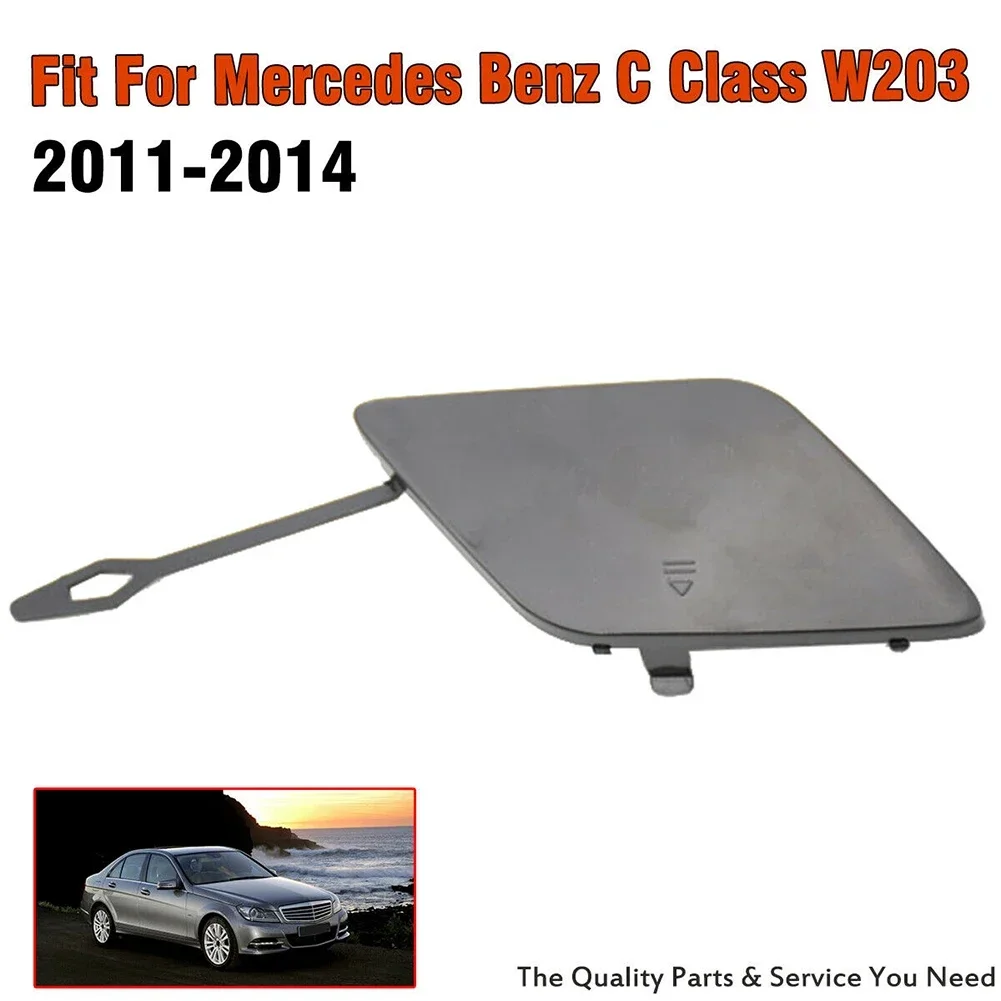 Gancho de remolque de parachoques delantero, tapa de cubierta de ojo imprimada 2048850426 para Mercedes W204, C300, C350, 2011-2014, piezas de repuesto de coche, 1 unidad