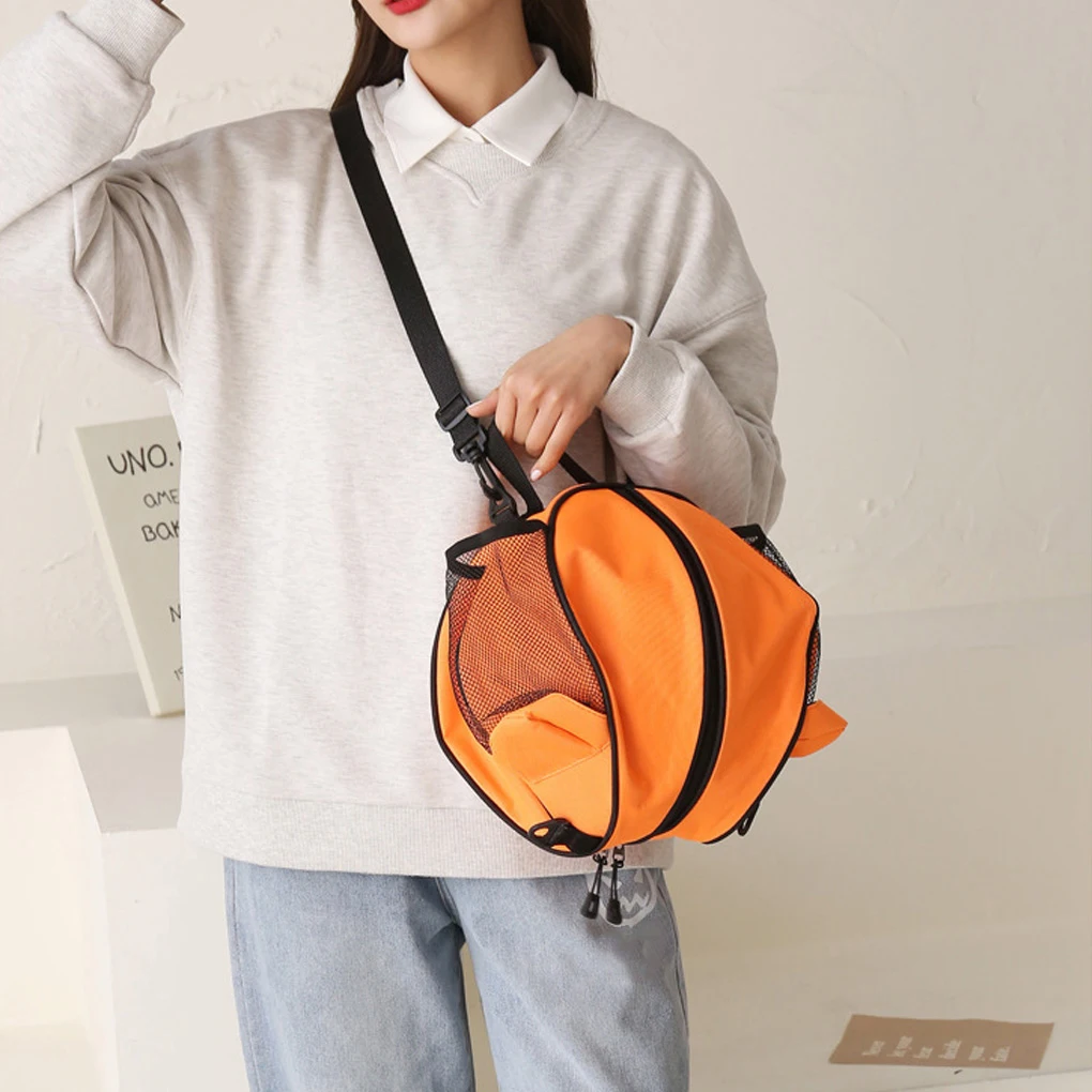 

Basketball Backpack Waterproof Fitness Football Shoulder Bag Pocket Soccer Volleyball Compartment Knapsack Basketball Backpack