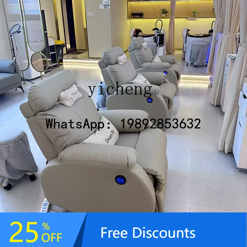 XL  perm and dye barber chair beauty manicure salon electric reclining scalp care chair
