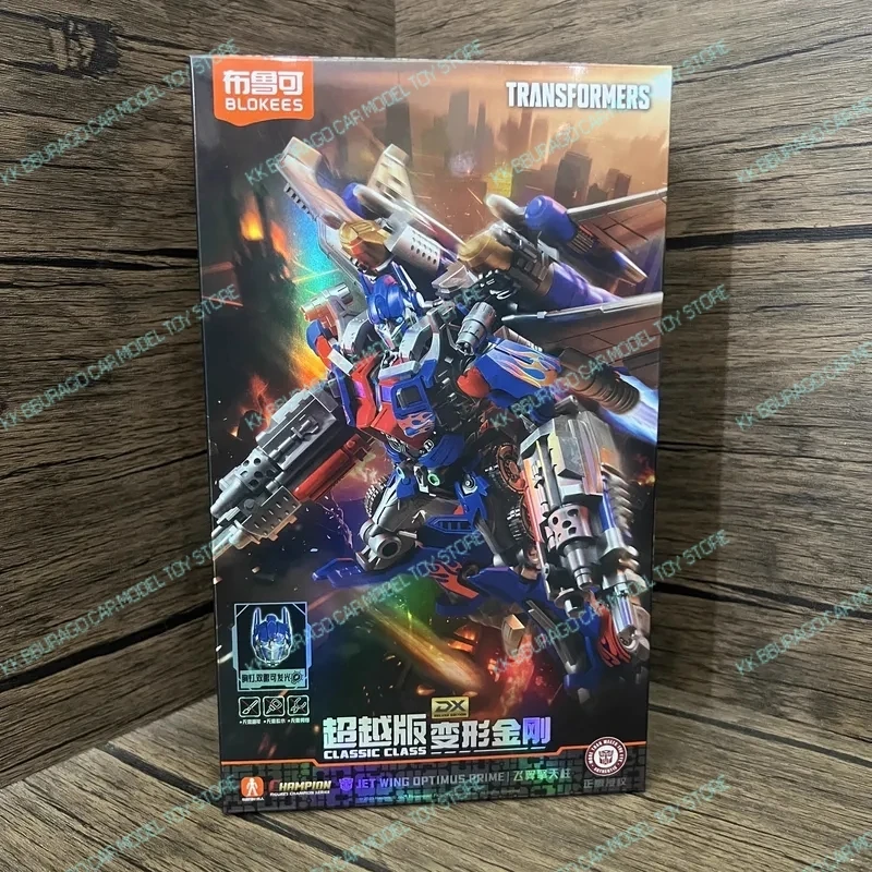Pré-venda Blokees Transformação Asas OP Chanpion Versão Figuras de ação originais Transformação Filme 3 Edição Estatuetas Brinquedos