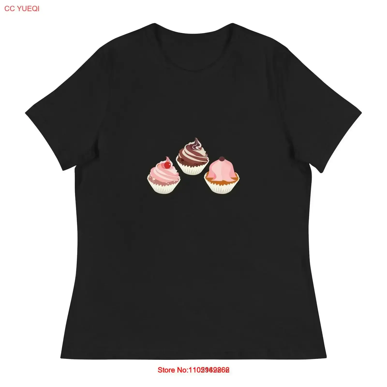 

Женская непринужденная футболка с шоколадными и вишневыми пирожками, винтажная стираная модельерская одежда, повседневная уличная одежда с графическим рисунком, homme