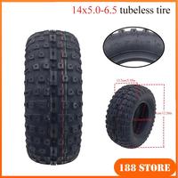 14 Inch Electric Scooter Tubeless Tire 14X5.0-6.5 130/70-6.5 for FLJ K6 E2 K14 Good Quality Replacement Parts sturdy and durable