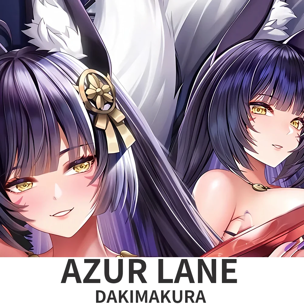 Azur Lane Musashi Cosplay Dakimakura Hugging Body Pillow Case Otaku Pillowcase Game Cushion Cover