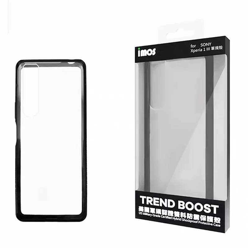 Imos Case For Sony Xperia 1 iii Transparent Back Cover Shell