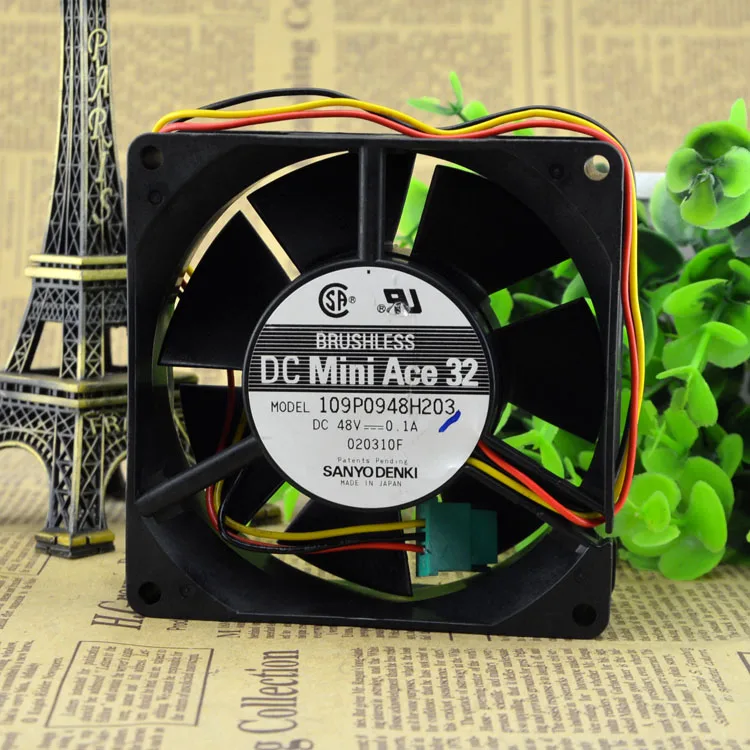 

НОВЫЙ ОРИГИНАЛЬНЫЙ 109P0948H203 48 В 0,1 А 9032 90*90*32 мм 9 см ОХЛАЖДАЮЩИЙ ВЕНТИЛЯТОР