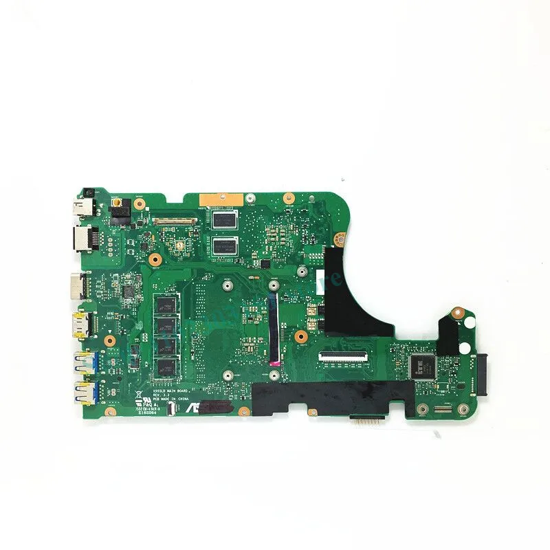 

X555LD REV.3.3 For ASUS X555LD Laptop Motherboard With SR23W I7-5500U CPU Mainboard N15S-GT-S-A2 100% Full Tested Working Well