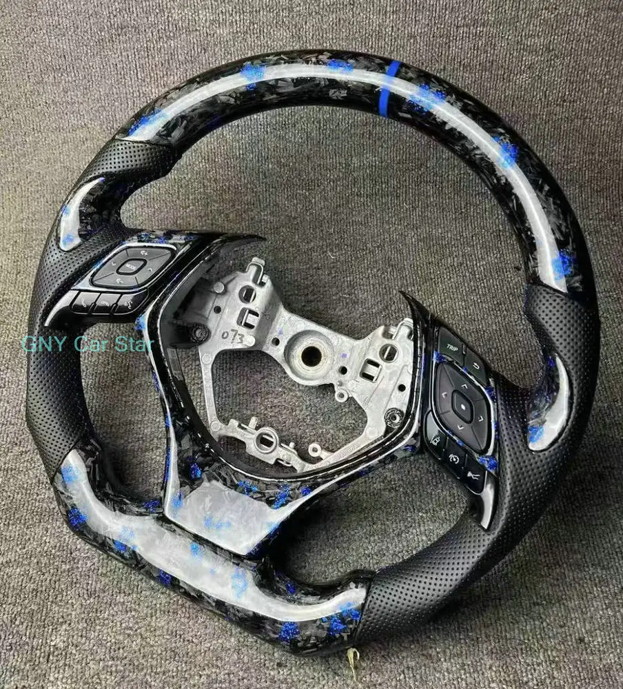 

For Toyota C-HR 2018-2020 Replacement Carbon Fiber Car Steering Wheel