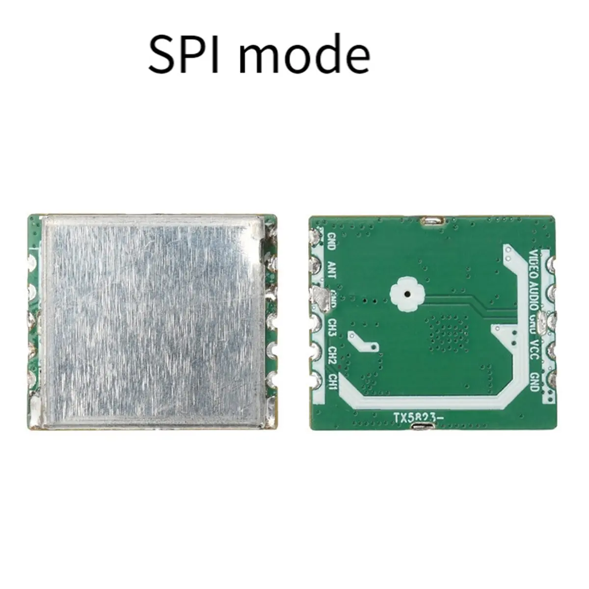 

【BRILLIANT 】5.8G FM Audio/Video Transmitter Module TX5823 100mW Image Transmission Transmitter 8-Channel Module SPI Mode