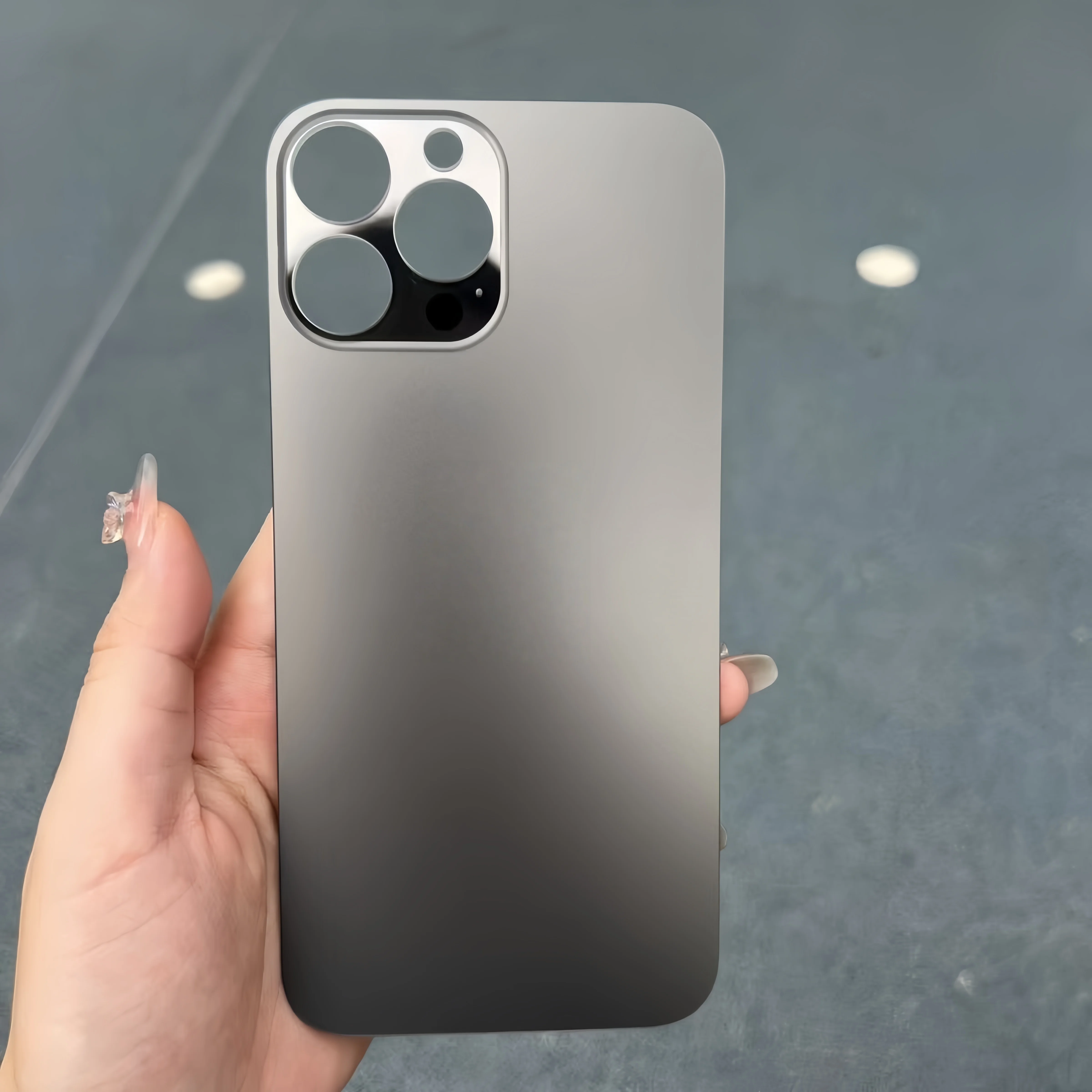 غطاء خلفي زجاجي جديد لملحقات الهاتف المحمول iPhone 13 pro استبدال الغطاء الخلفي الزجاجي