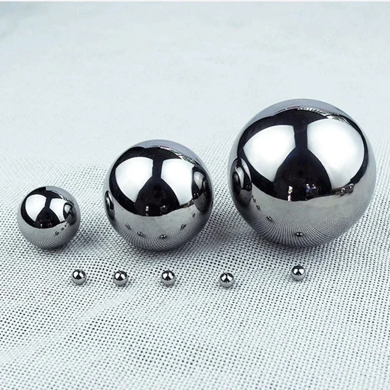 420C Stainless Steel Ball High Precision Dia 1.0/1.2/1.5/1.588/2/2.38/2.5-10mm Smooth Corrosion-Resistant Steel Beads Round Ball