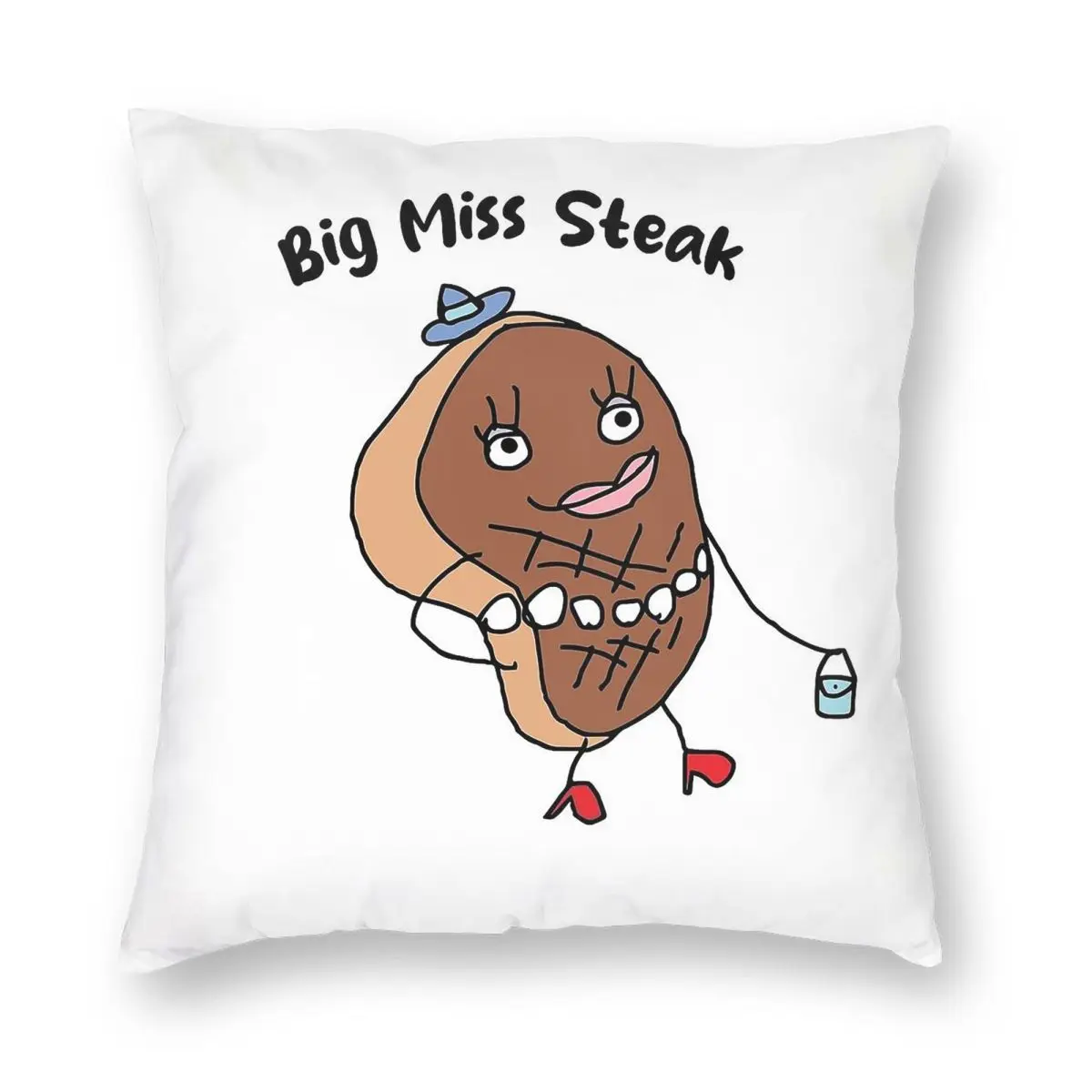 البنوك الثلاثية كبيرة ملكة جمال ستيك ساحة المخدة البوليستر الكتان المخملية المطبوعة وسادة رمية مزخرفة غطاء وسادة المنزل #3