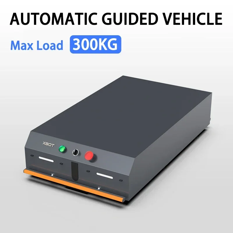 AGV 300KG Brushless motor low noise Smart AGV robot for industrial material delivery