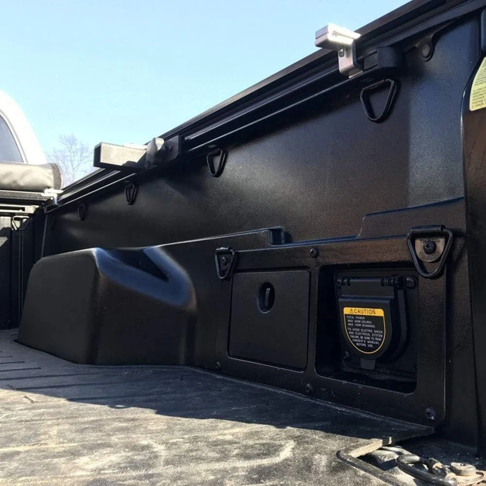 4 قطعة سرير شاحنة الثقيلة التعادل أسفل المراسي خواتم مقطورة البضائع حبل الترباس على السطح التعادل أسفل المراسي التقاطات السكك الحديدية الملحقات