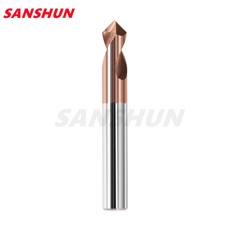 Imagem -06 - Broca de 90 Graus para Furo de Usinagem Chanframento Tungstênio Aço de Metal Duro mm mm mm mm mm 10 mm Hrc55 1pc