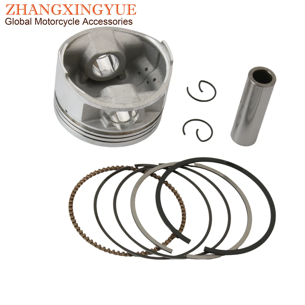 52.4mm 57.4mm 58.5mm 61mm 63mm zestaw tłoka dla Baotian BT125T Rocky125 Tanco125 125cc 152QMI 157QMJ 4-suwowy silnik skutera