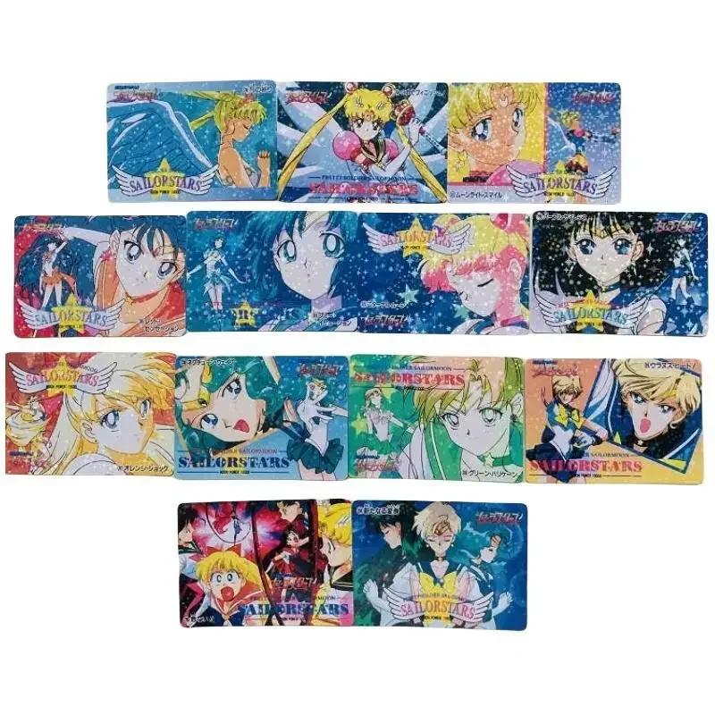 Self Made Sailor Moon Starlight Three Musketeers Sailor Uranus Chibiusa Anime Game Characters Classic Series Collection Card Toy