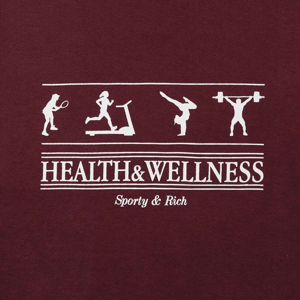 Health and Wellness Summer Letters Printing Vintage Style T Shirts Female Short Sleeve Loose Cotton Tops Ins Fashion 90's Tees