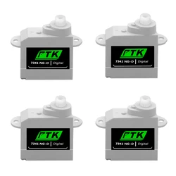 PTK 7341 NG-D Servo Digital, 4.5g, apto para EPP, F3P, F3K, F3L, planador, avião interior, modelo RC, carro, helicóptero, servo remoto, avião, robô