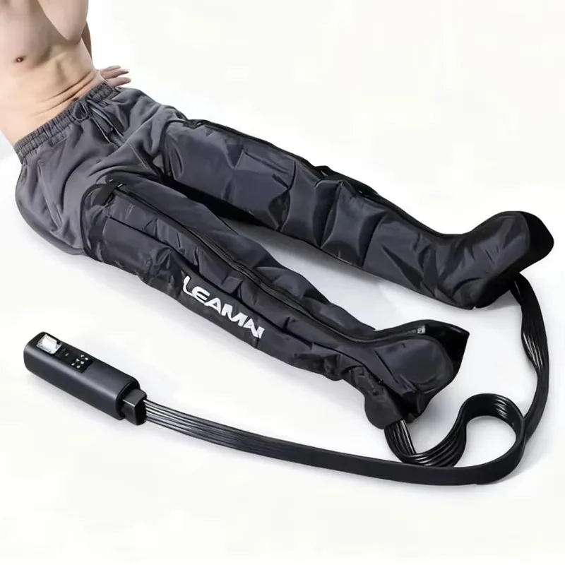 2026 Wireless Air Compression Therapy Recovery Boots Full Leg Massager System DVT Pump Device 60-270mmHg Pressure 3200mAh